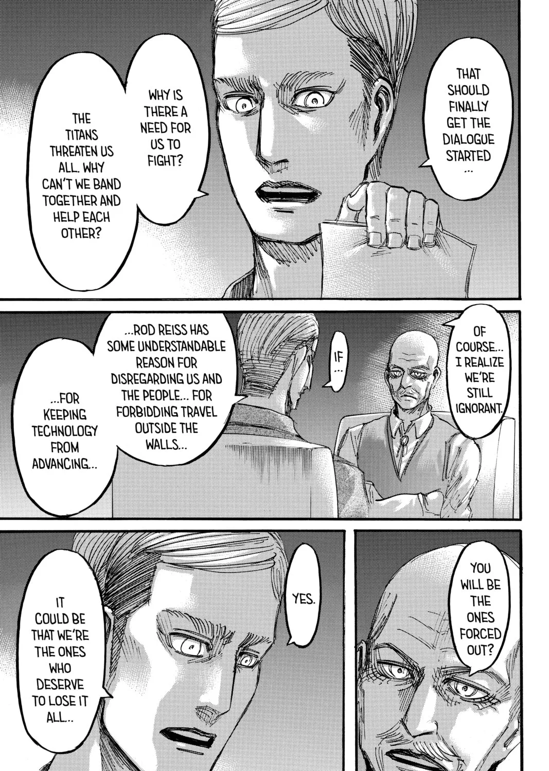 Attack on Titan Chapter 56 page 57 - 
