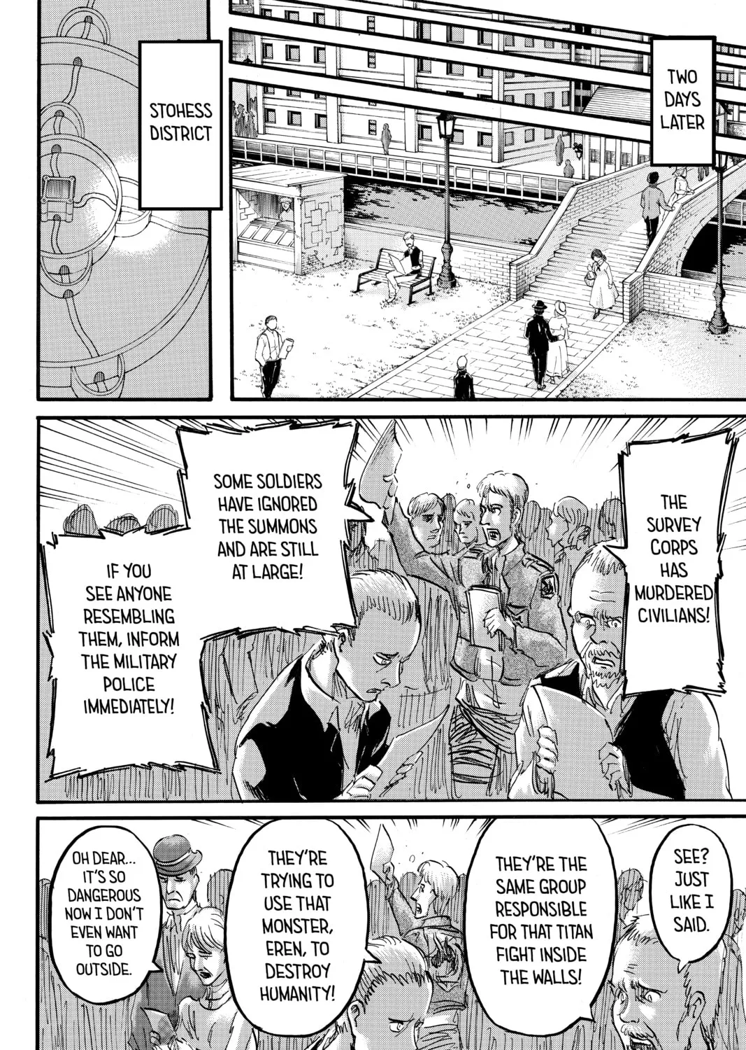 Attack on Titan Chapter 57 page 55 - 