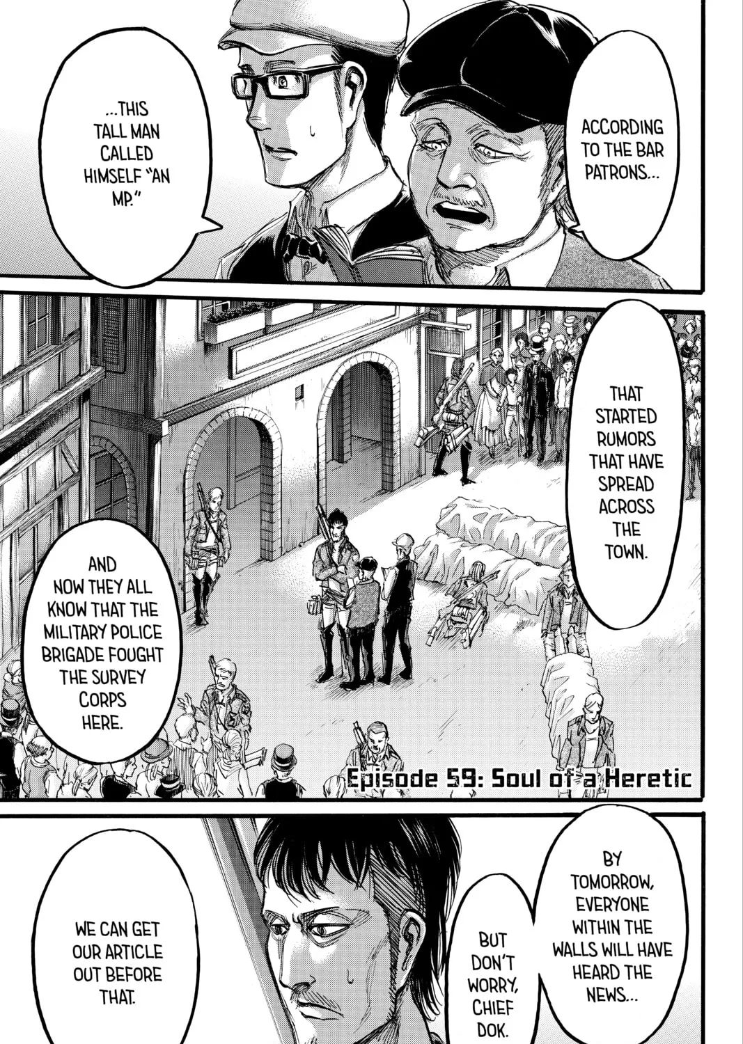 Attack on Titan Chapter 59 page 1 - 