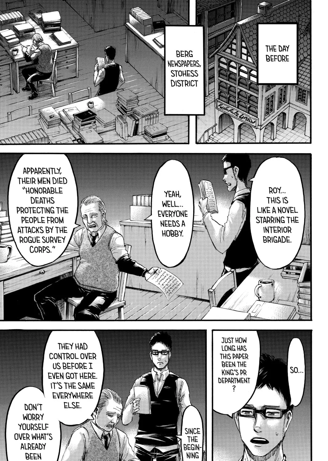 Attack on Titan Chapter 60 page 33 - 