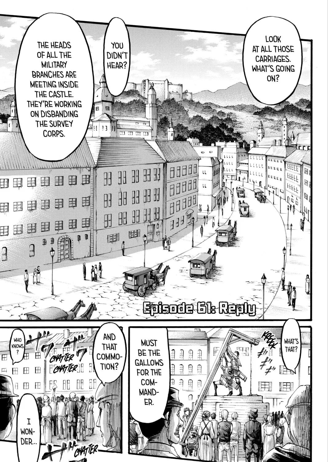 Attack on Titan Chapter 61 page 1 - 