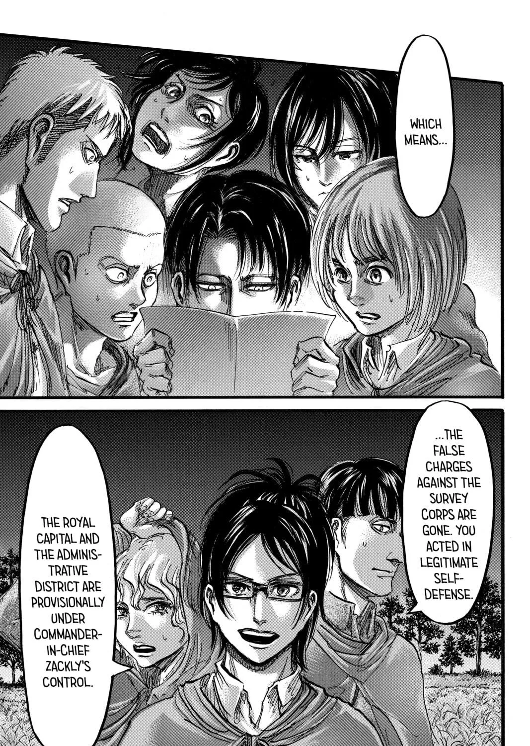 Attack on Titan Chapter 61 page 77 - 