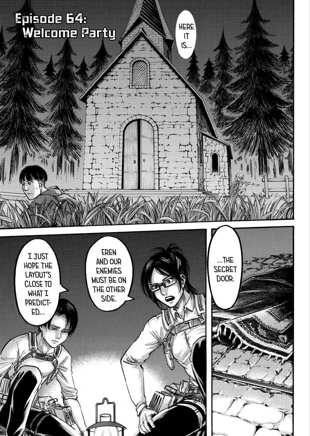 Attack on Titan Chapter 64 page 1 - 