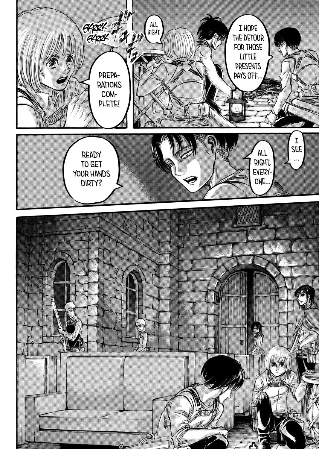 Attack on Titan Chapter 64 page 3 - 