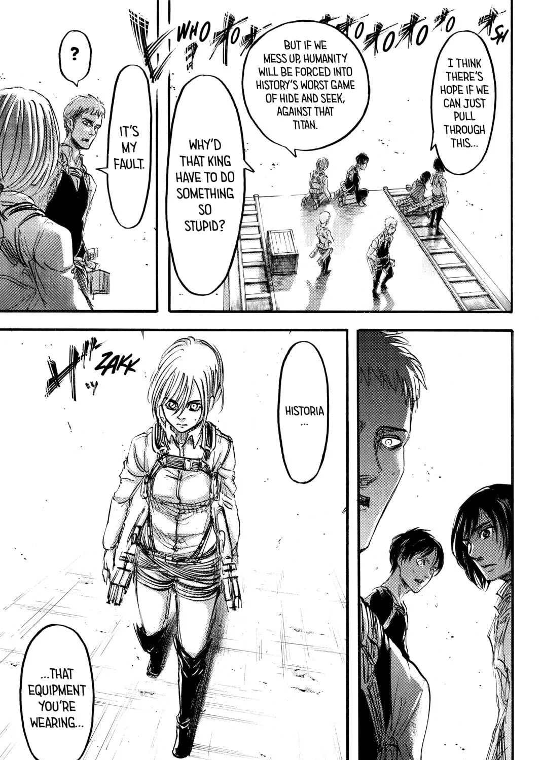 Attack on Titan Chapter 67 page 77 - 