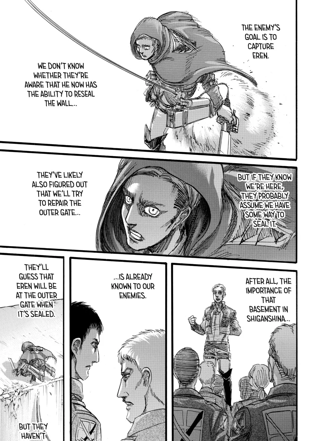 Attack on Titan Chapter 73 page 55 - 