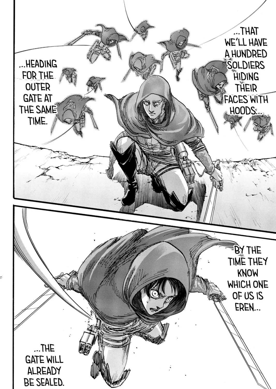 Attack on Titan Chapter 73 page 57 - 