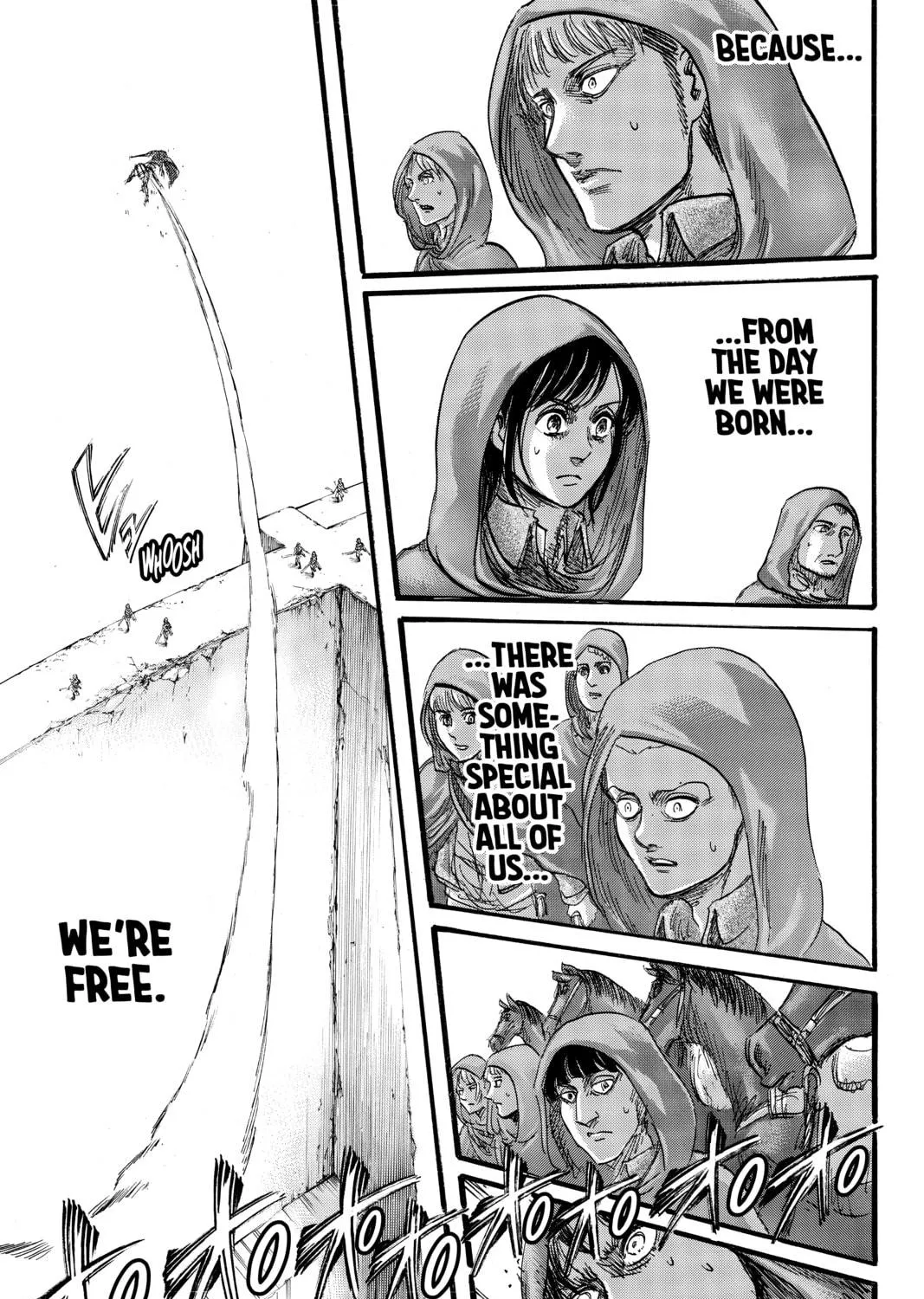 Attack on Titan Chapter 73 page 77 - 