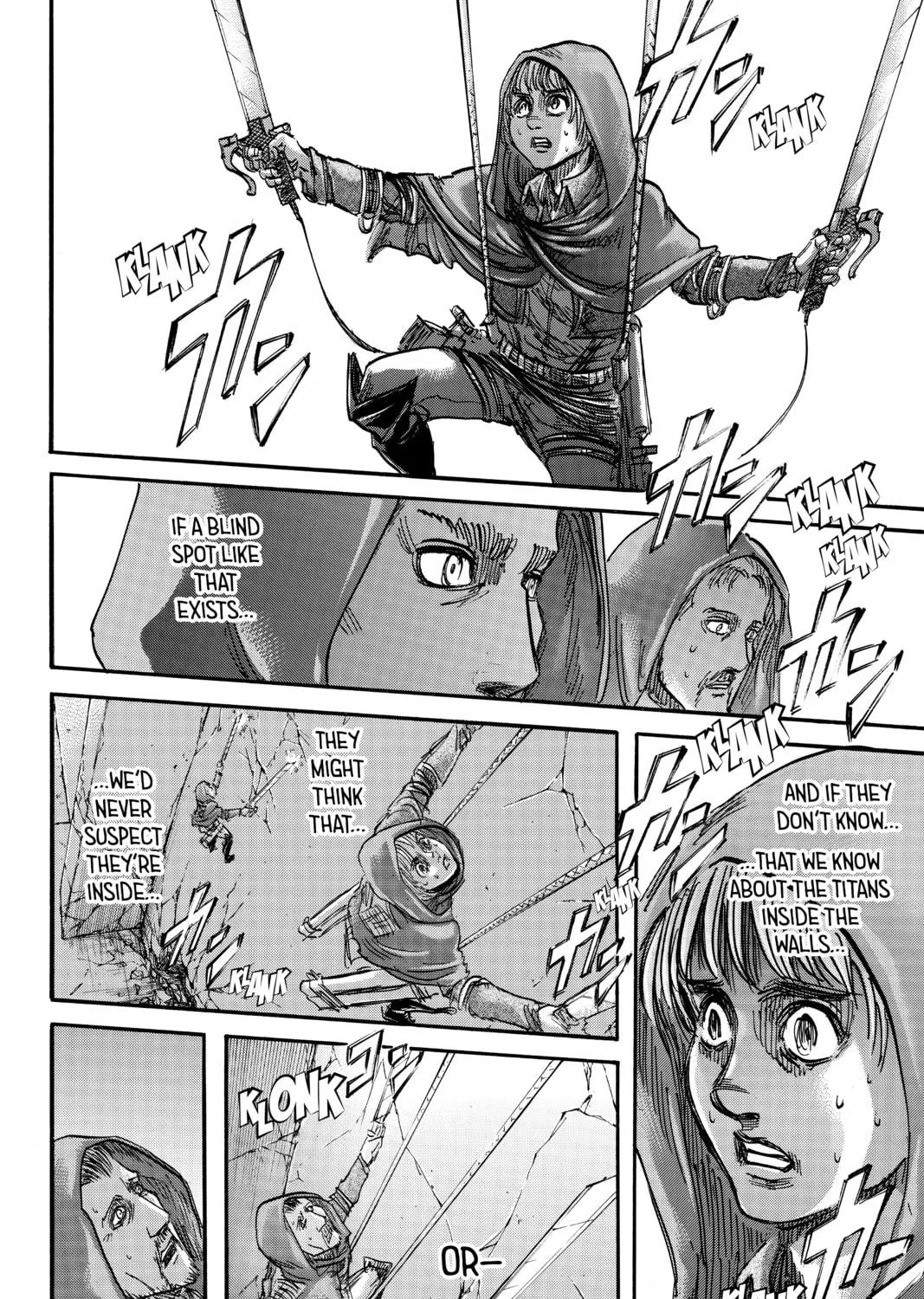 Attack on Titan Chapter 74 page 47 - 