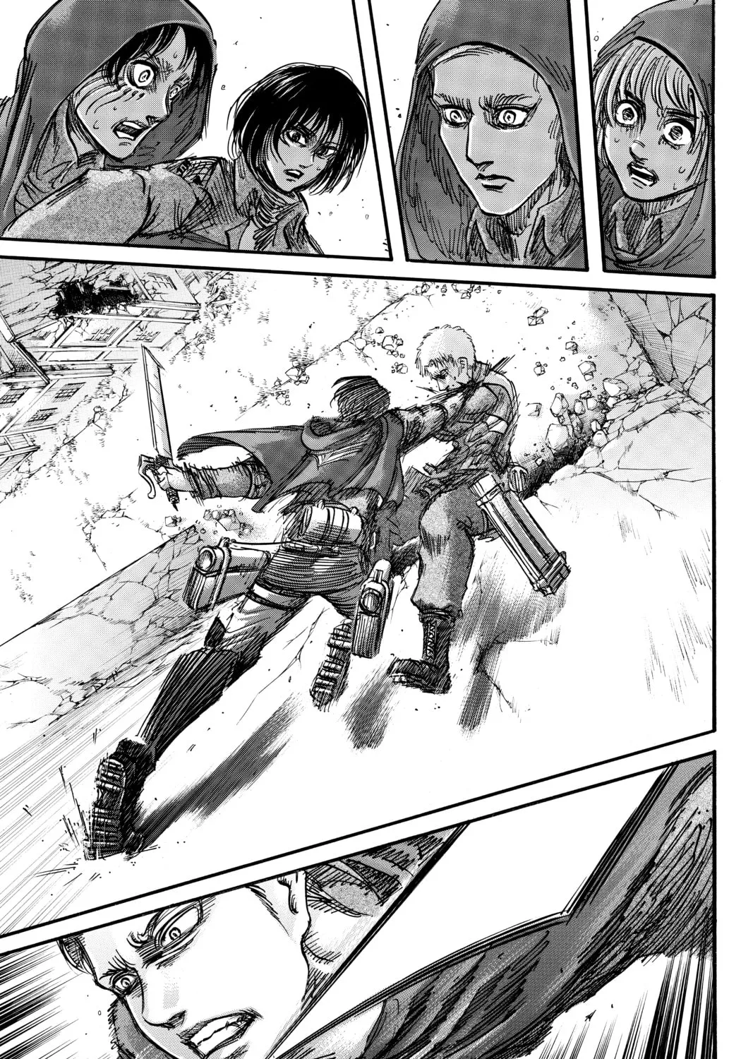 Attack on Titan Chapter 74 page 57 - 