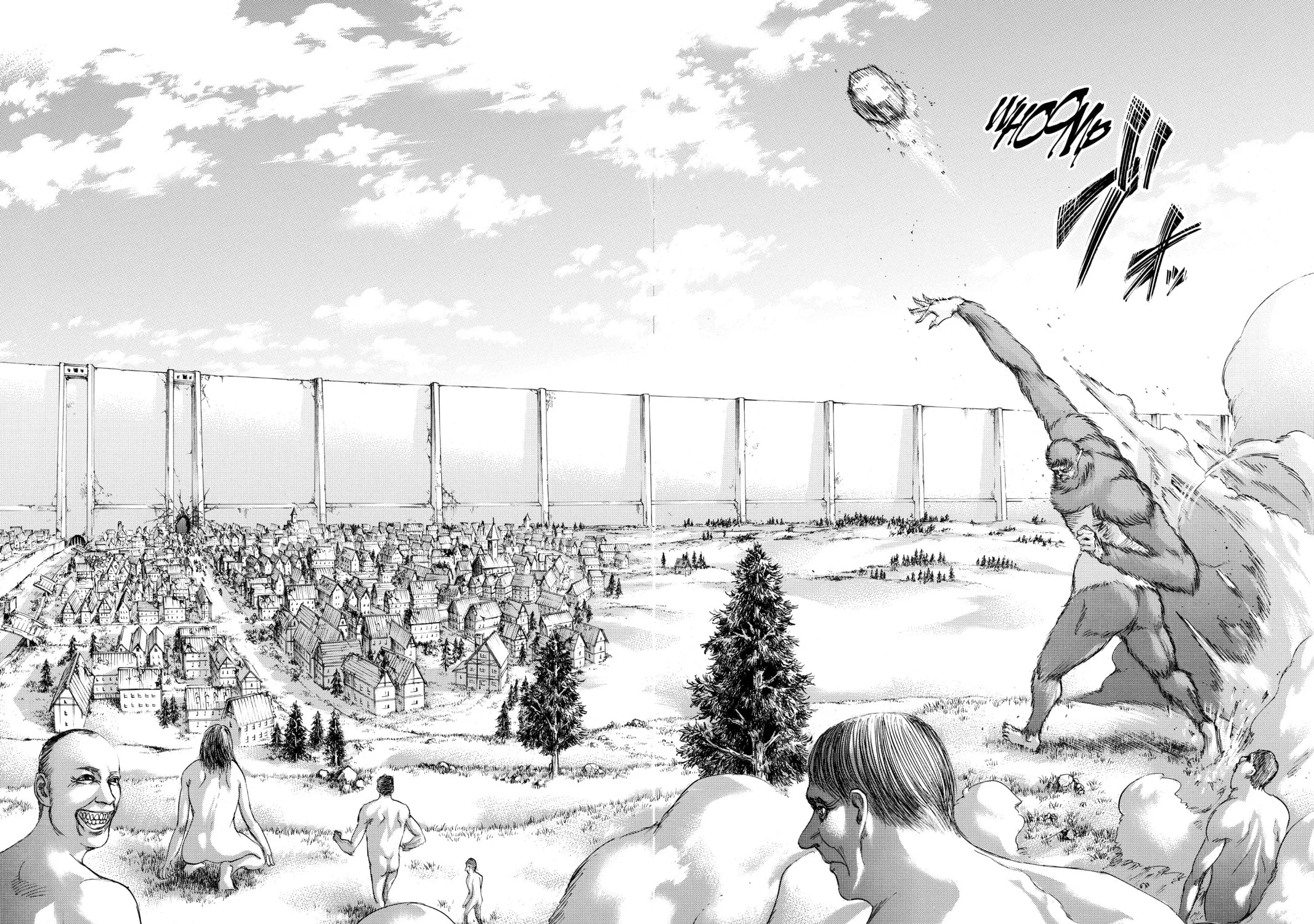 Attack on Titan Chapter 74 page 77 - 