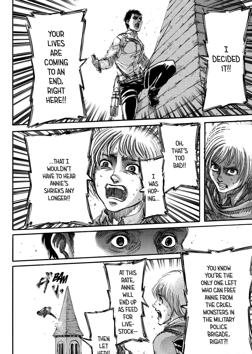 Attack on Titan Chapter 78 page 35 - 