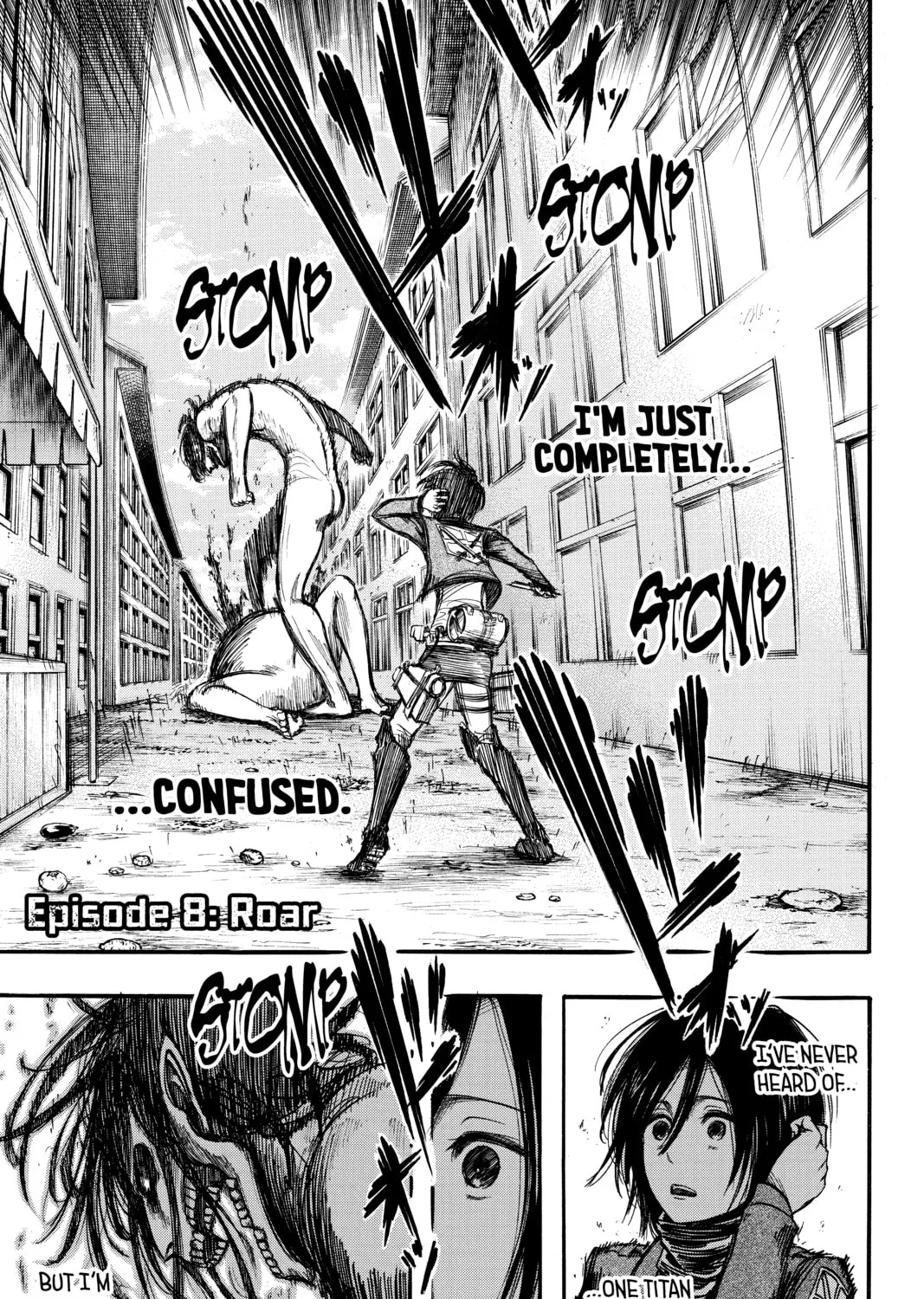 Attack on Titan Chapter 8 page 1 - 