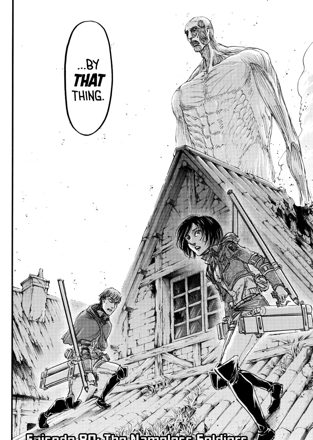 Attack on Titan Chapter 80 page 3 - 