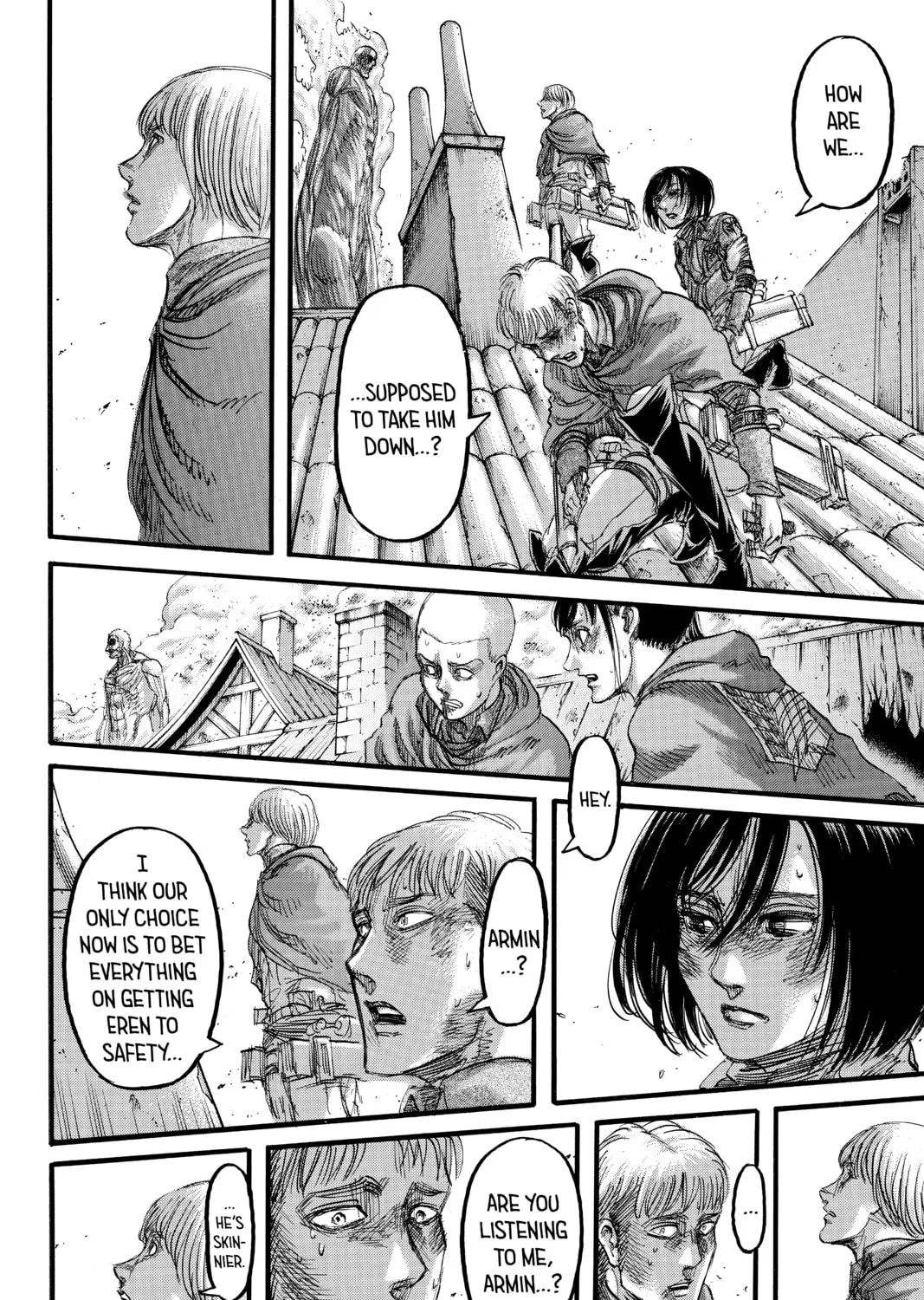 Attack on Titan Chapter 81 page 73 - 