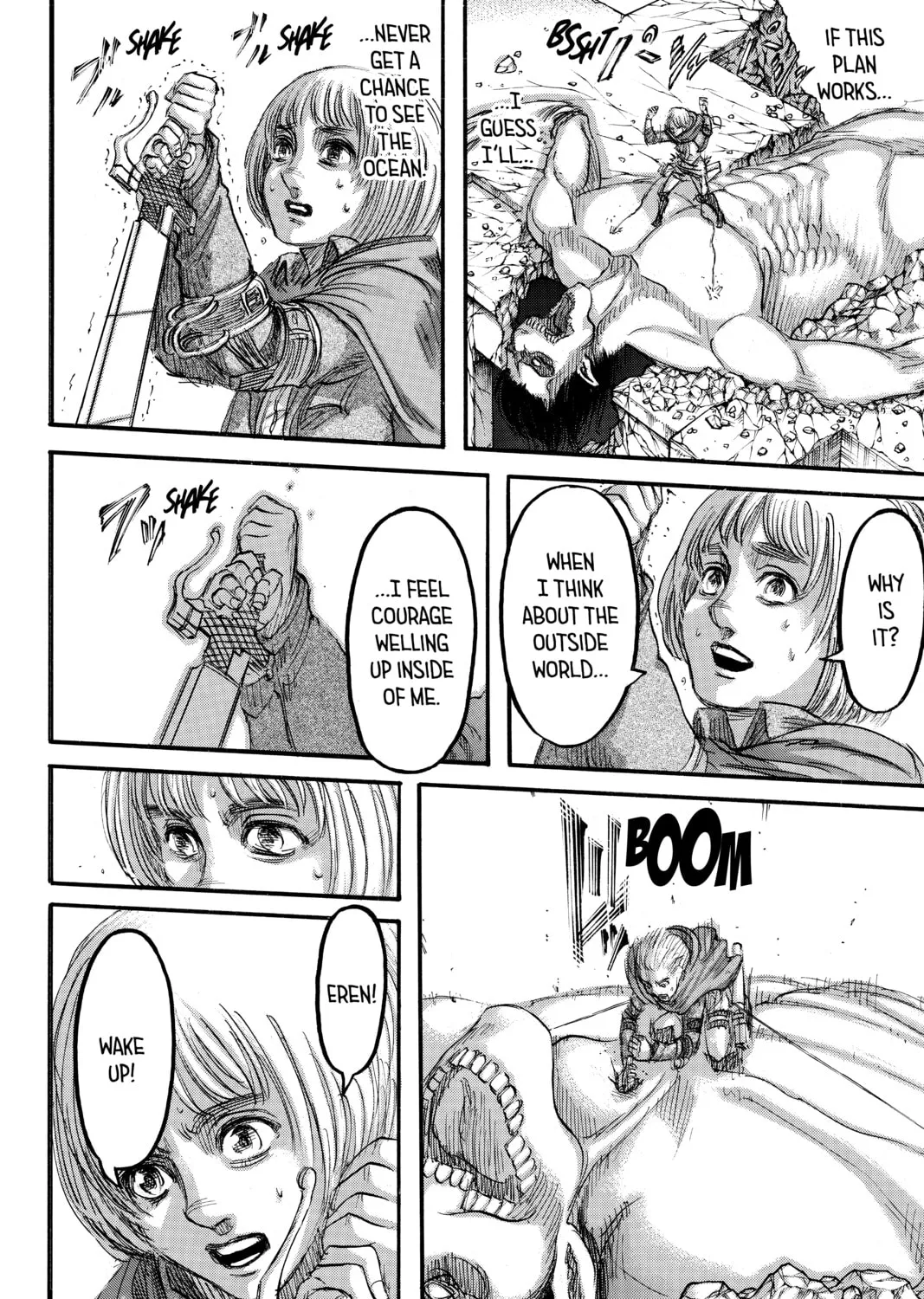 Attack on Titan Chapter 81 page 85 - 