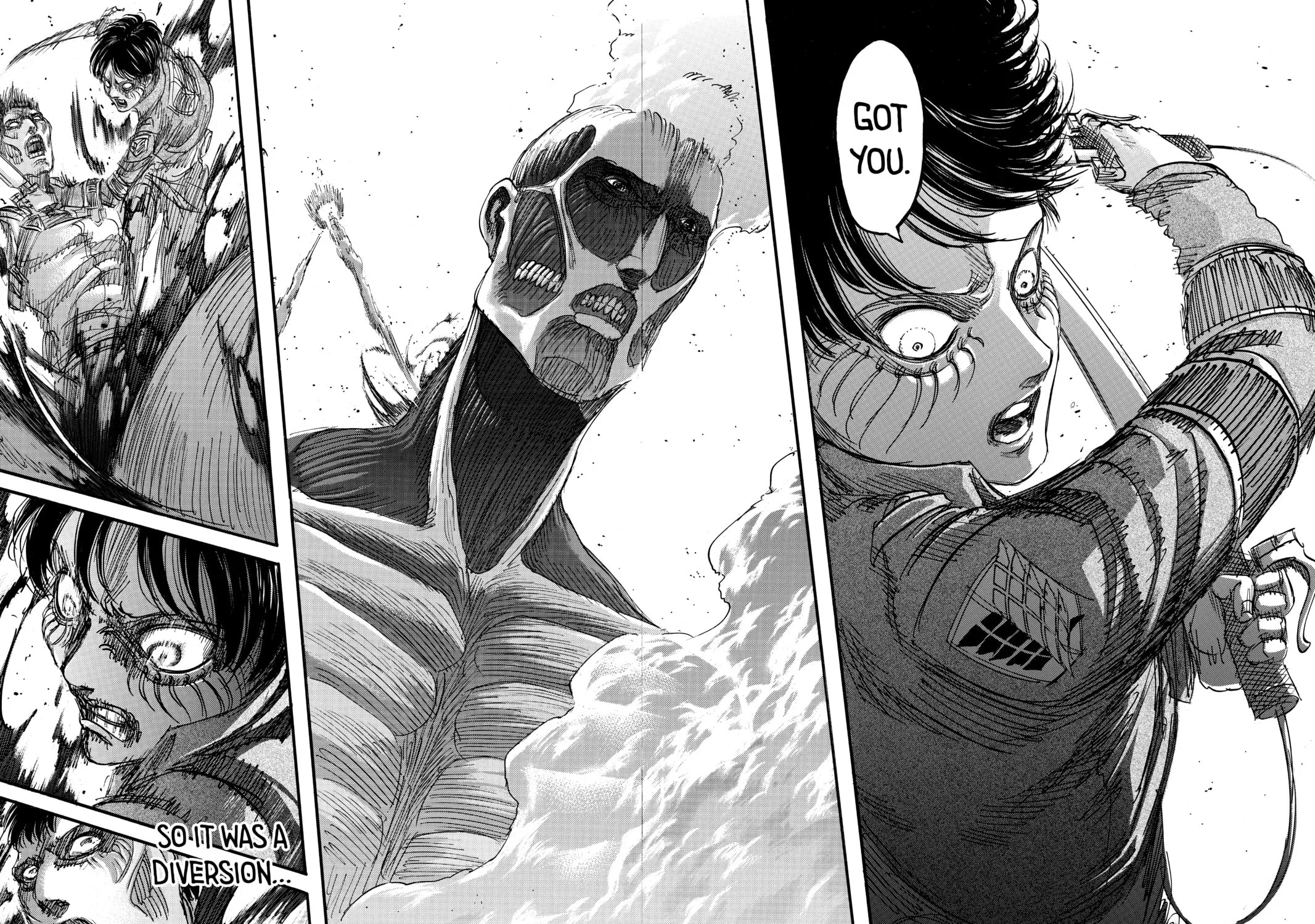 Attack on Titan Chapter 82 page 77 - 