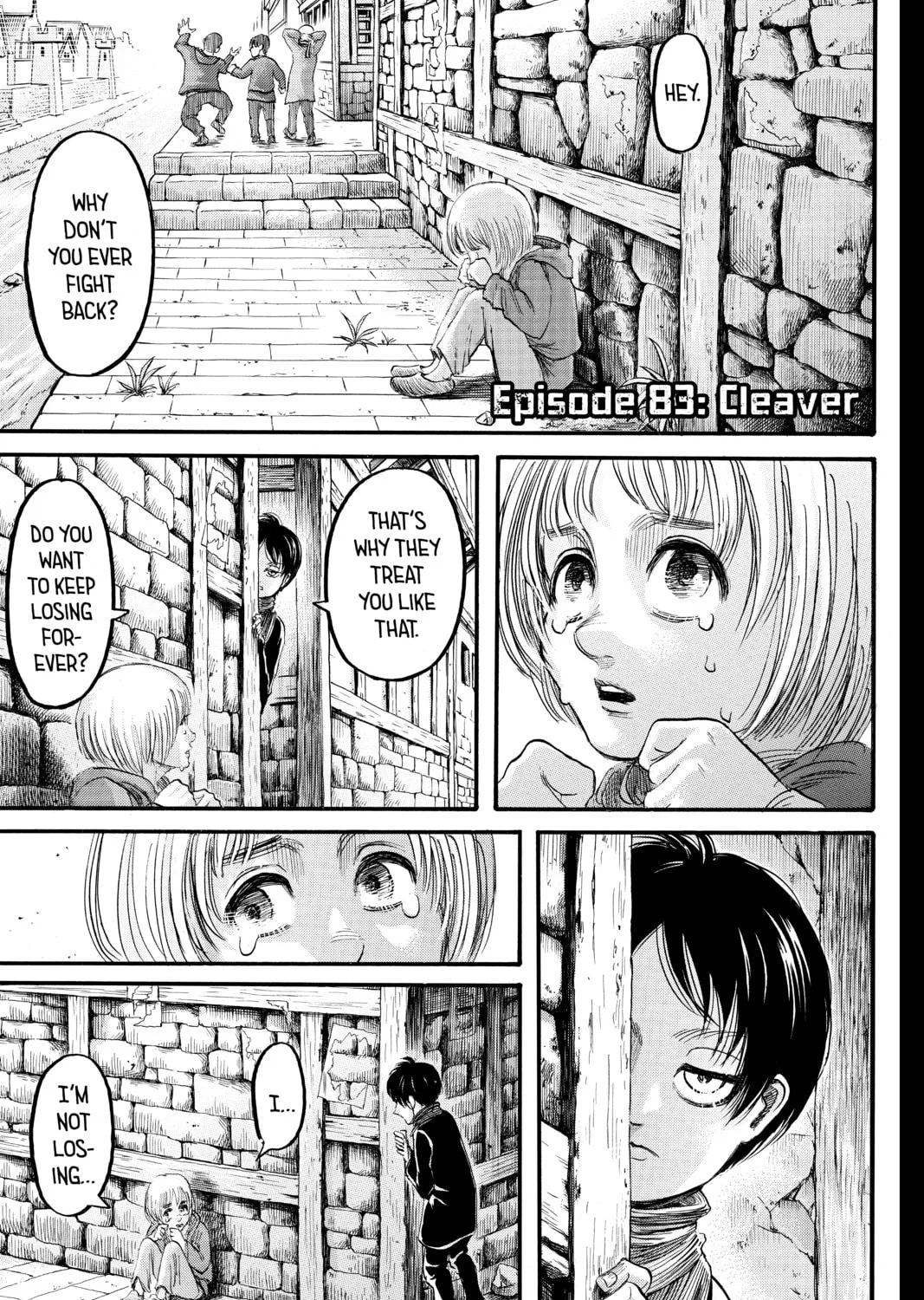Attack on Titan Chapter 83 page 1 - 