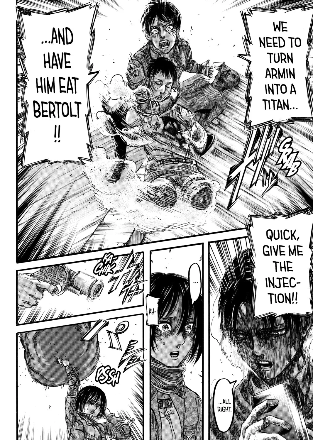 Attack on Titan Chapter 83 page 55 - 