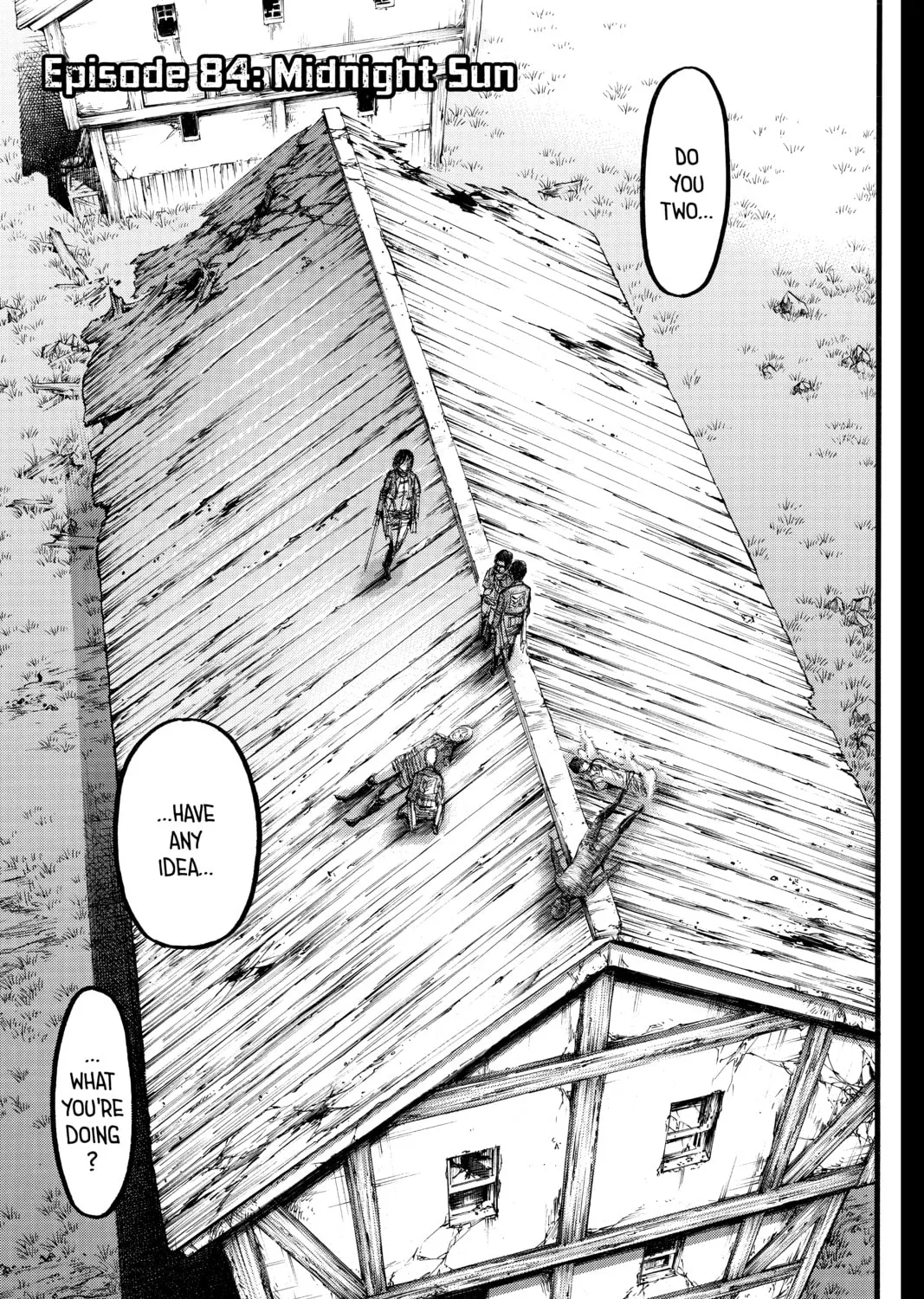Attack on Titan Chapter 84 page 1 - 