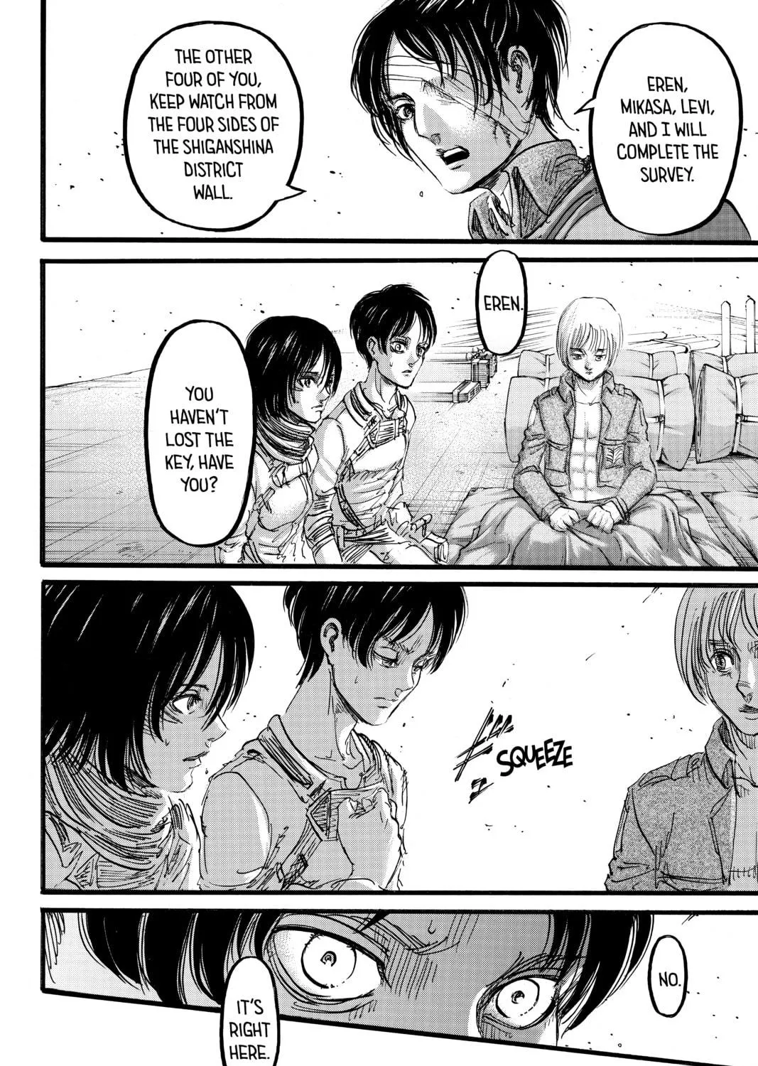 Attack on Titan Chapter 85 page 35 - 