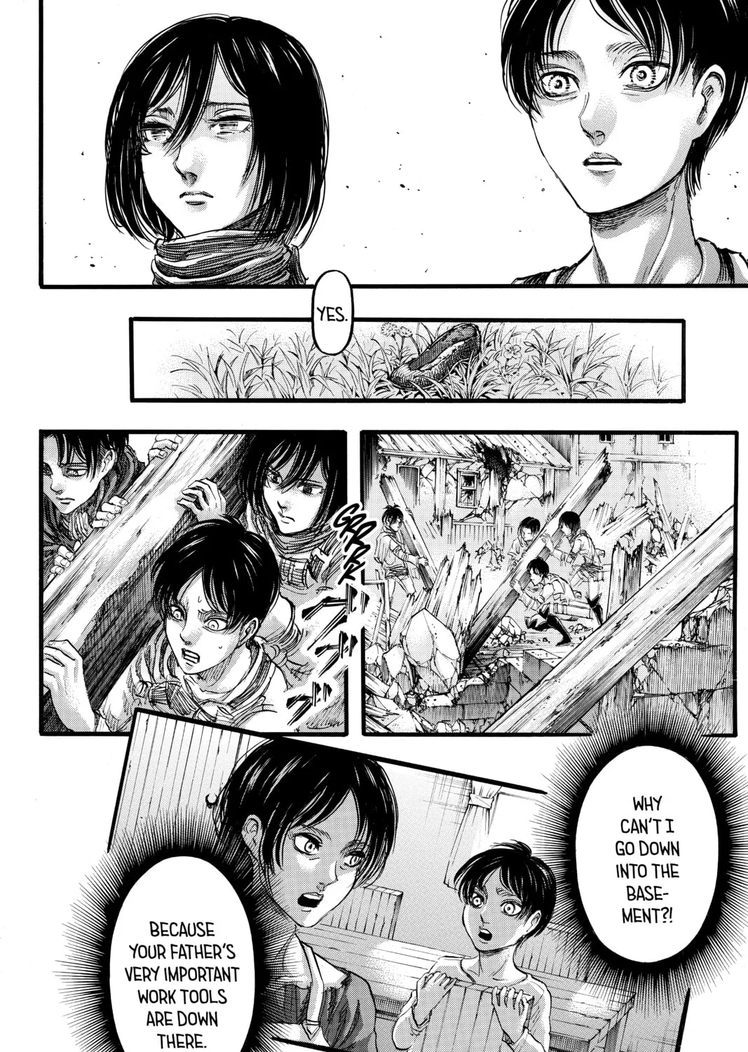 Attack on Titan Chapter 85 page 43 - 
