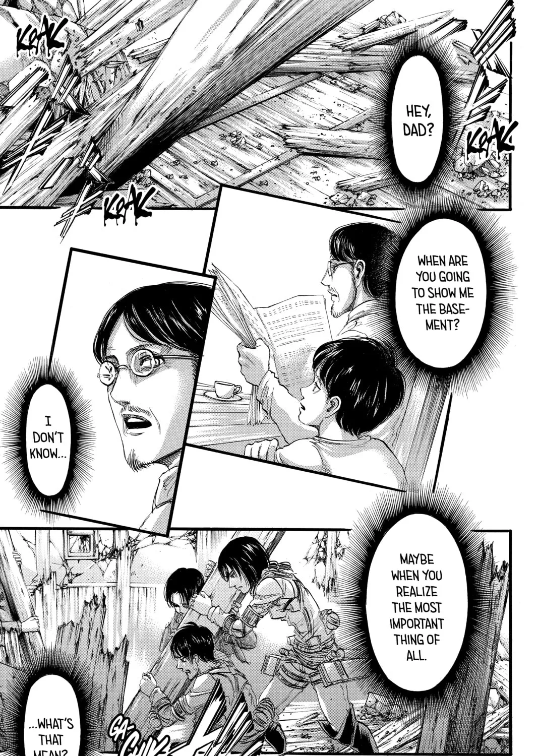 Attack on Titan Chapter 85 page 45 - 
