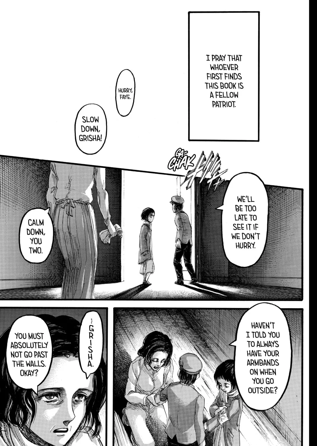 Attack on Titan Chapter 86 page 1 - 