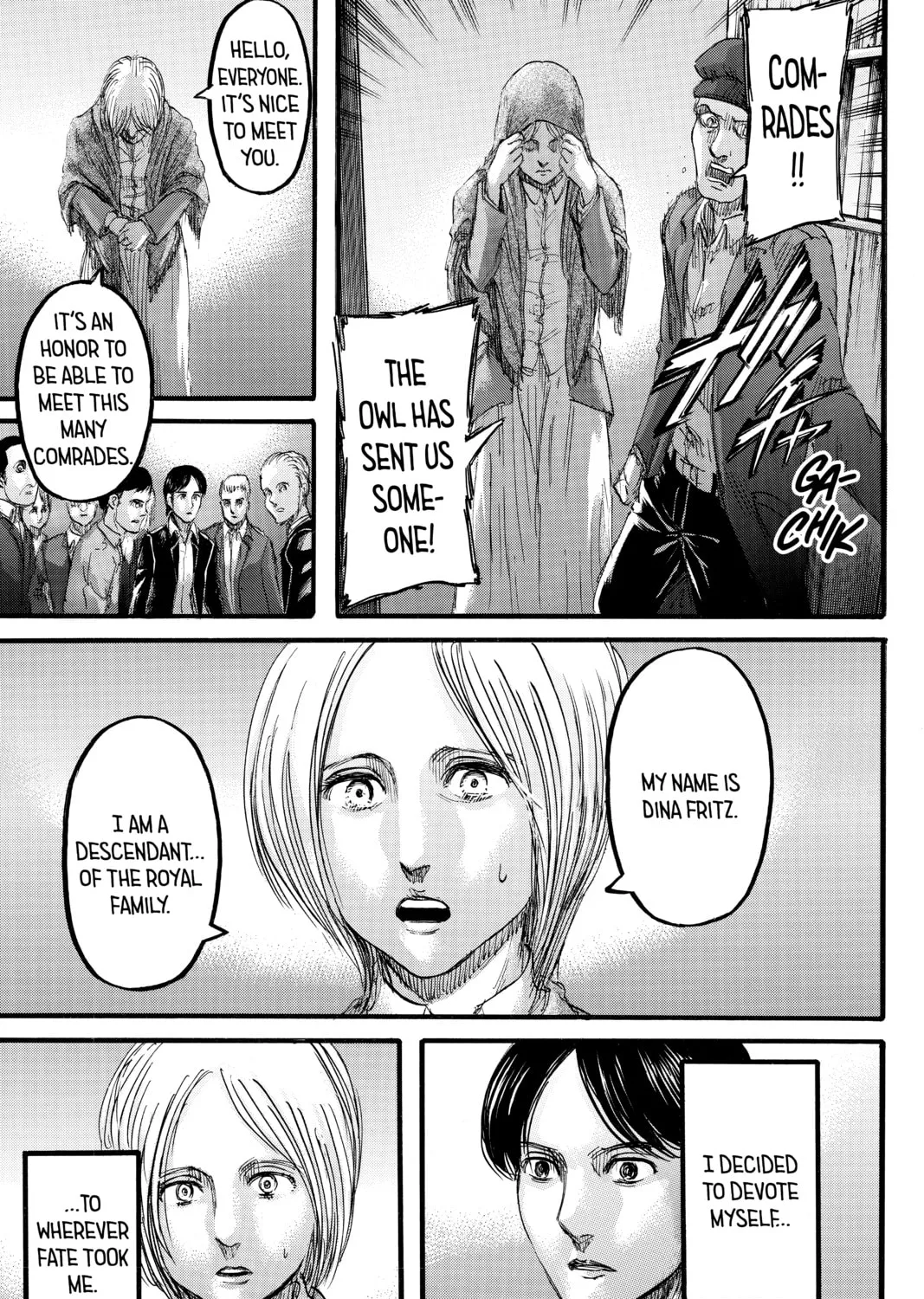 Attack on Titan Chapter 86 page 55 - 