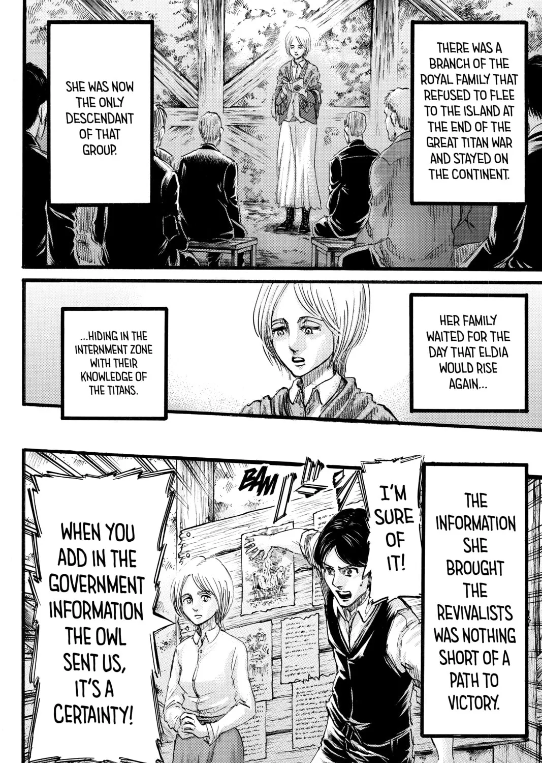 Attack on Titan Chapter 86 page 57 - 