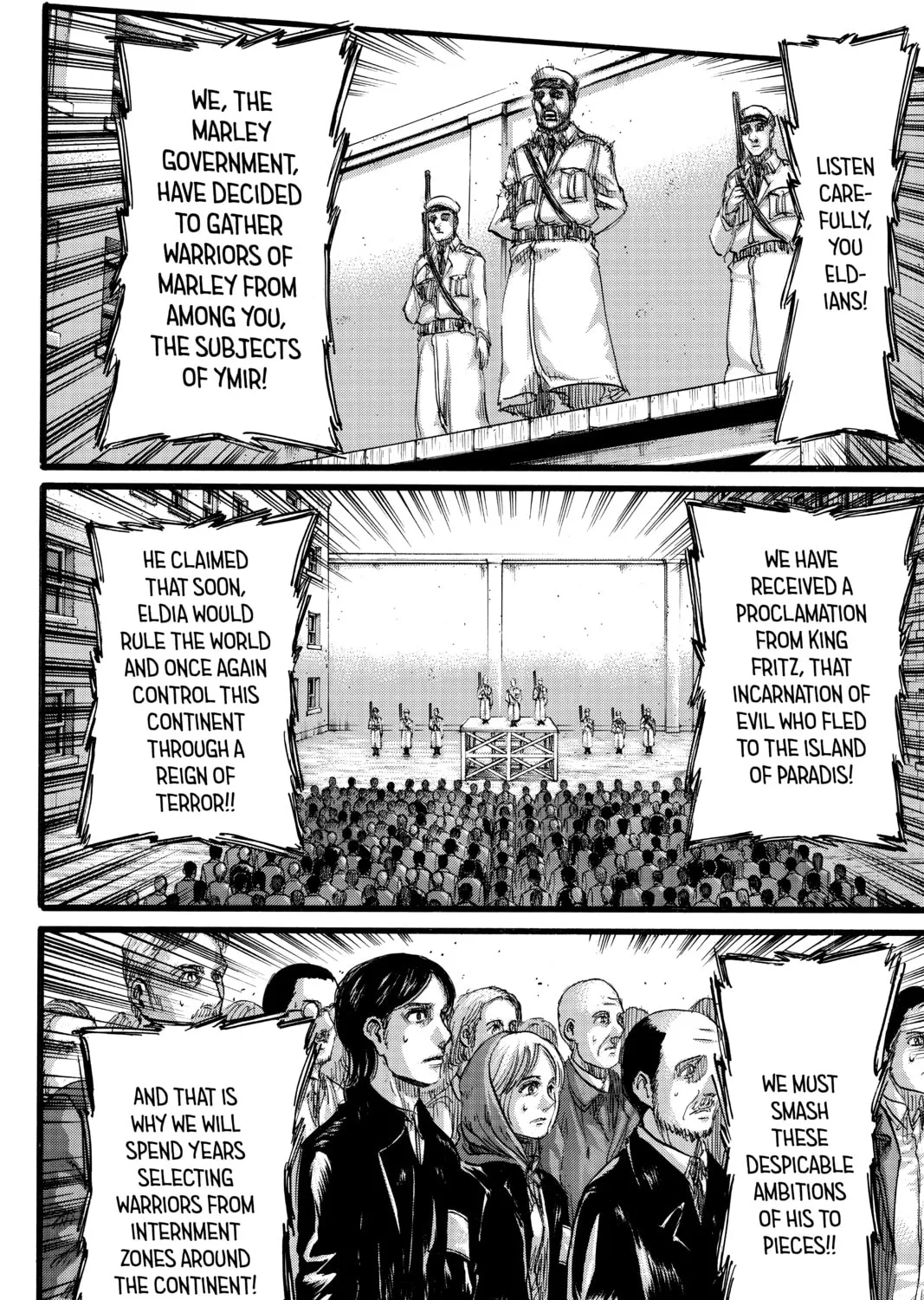 Attack on Titan Chapter 86 page 73 - 