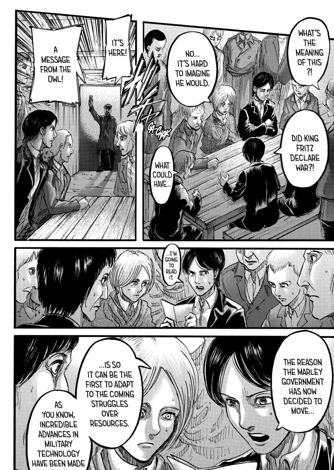 Attack on Titan Chapter 86 page 77 - 