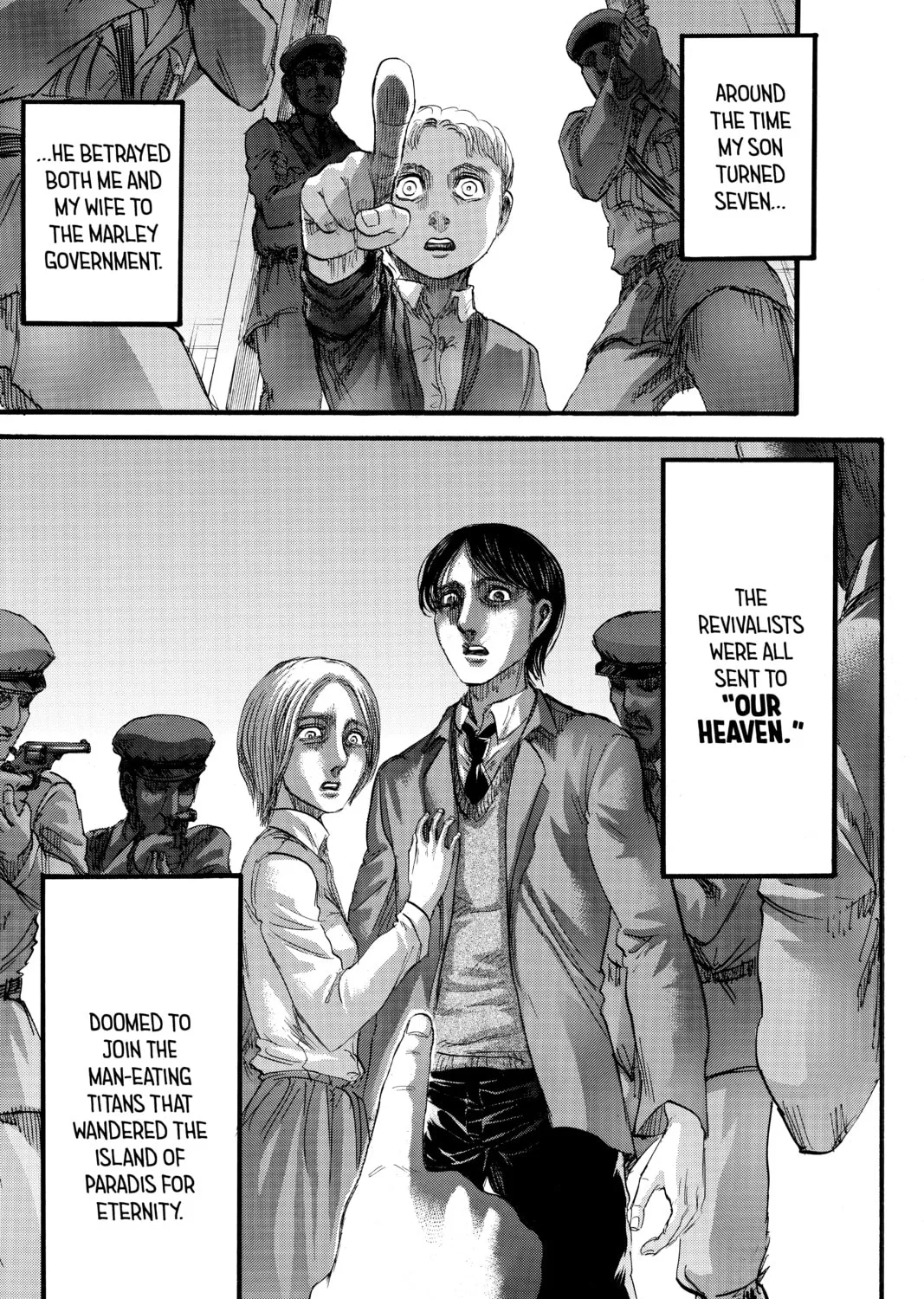 Attack on Titan Chapter 86 page 87 - 