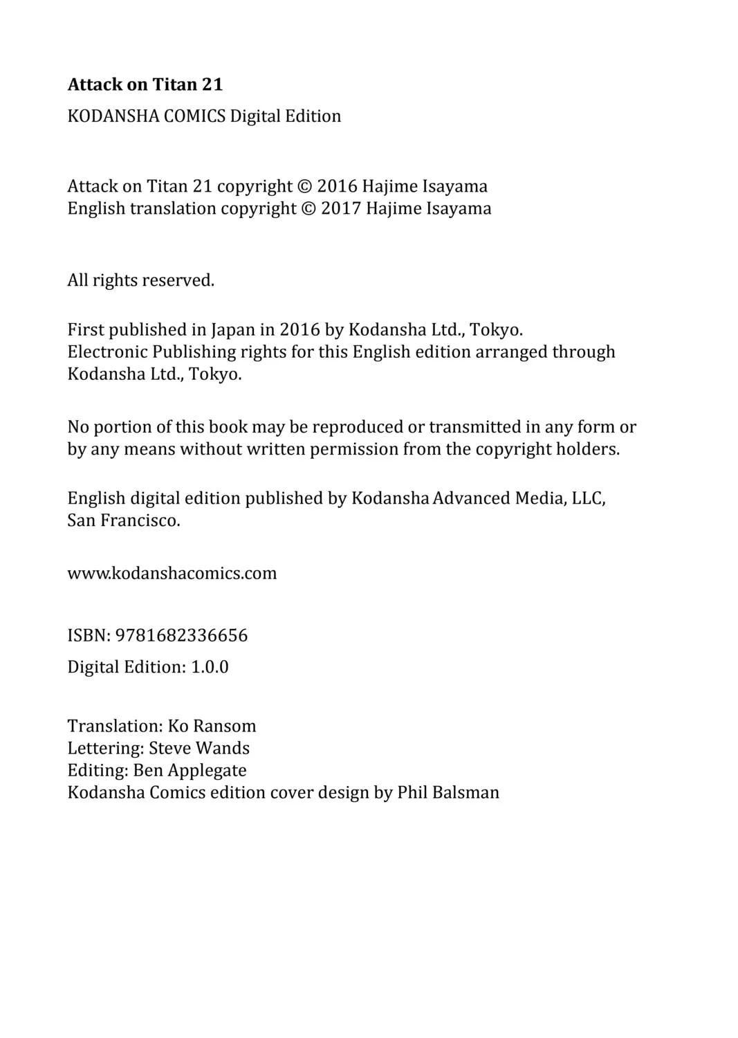 Attack on Titan Chapter 86 page 93 - 