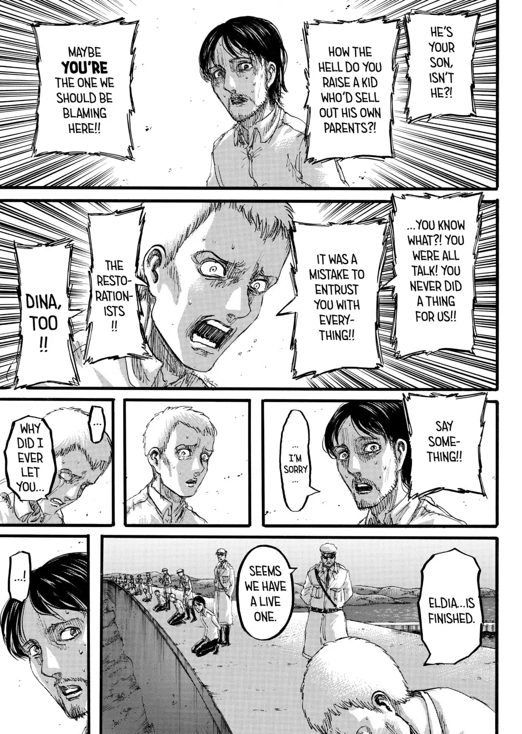 Attack on Titan Chapter 87 page 21 - 