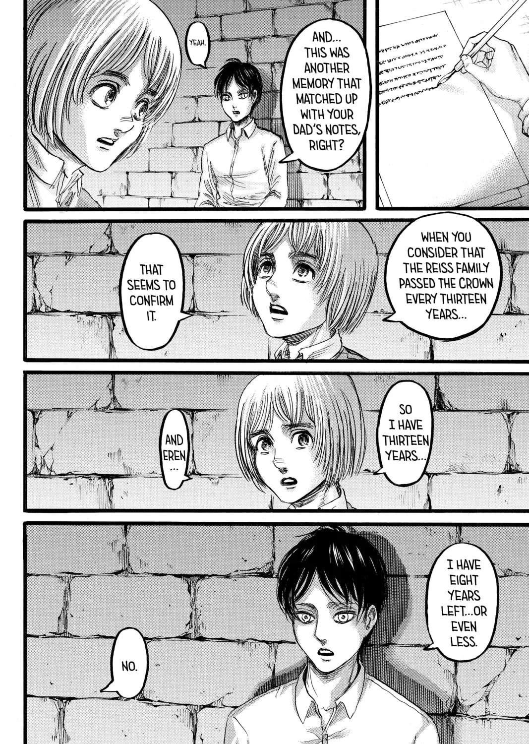 Attack on Titan Chapter 88 page 43 - 