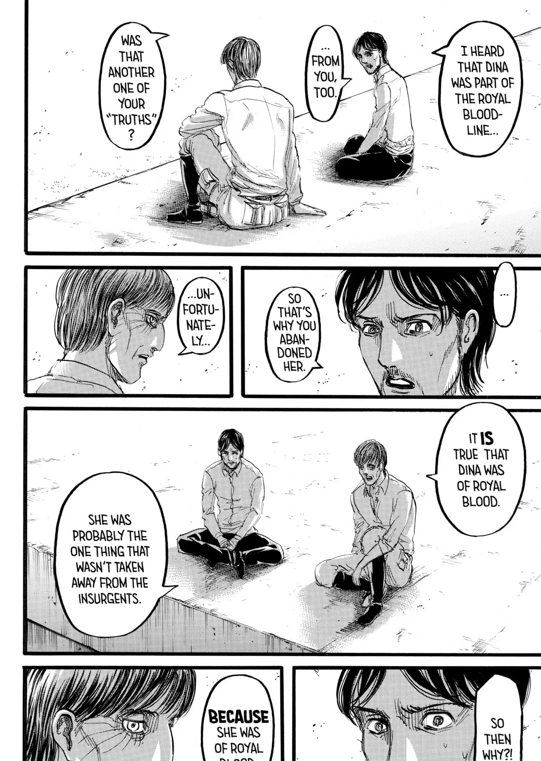 Attack on Titan Chapter 88 page 55 - 