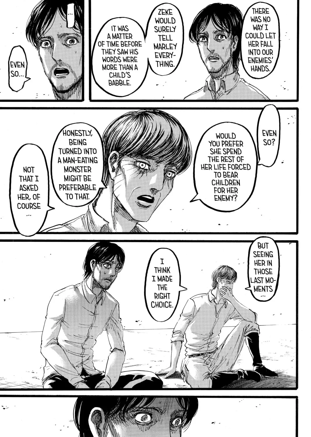 Attack on Titan Chapter 88 page 57 - 
