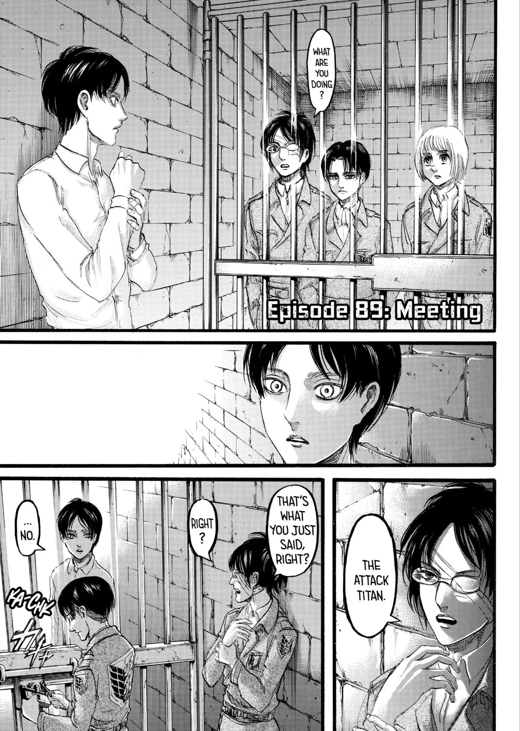 Attack on Titan Chapter 89 page 1 - 
