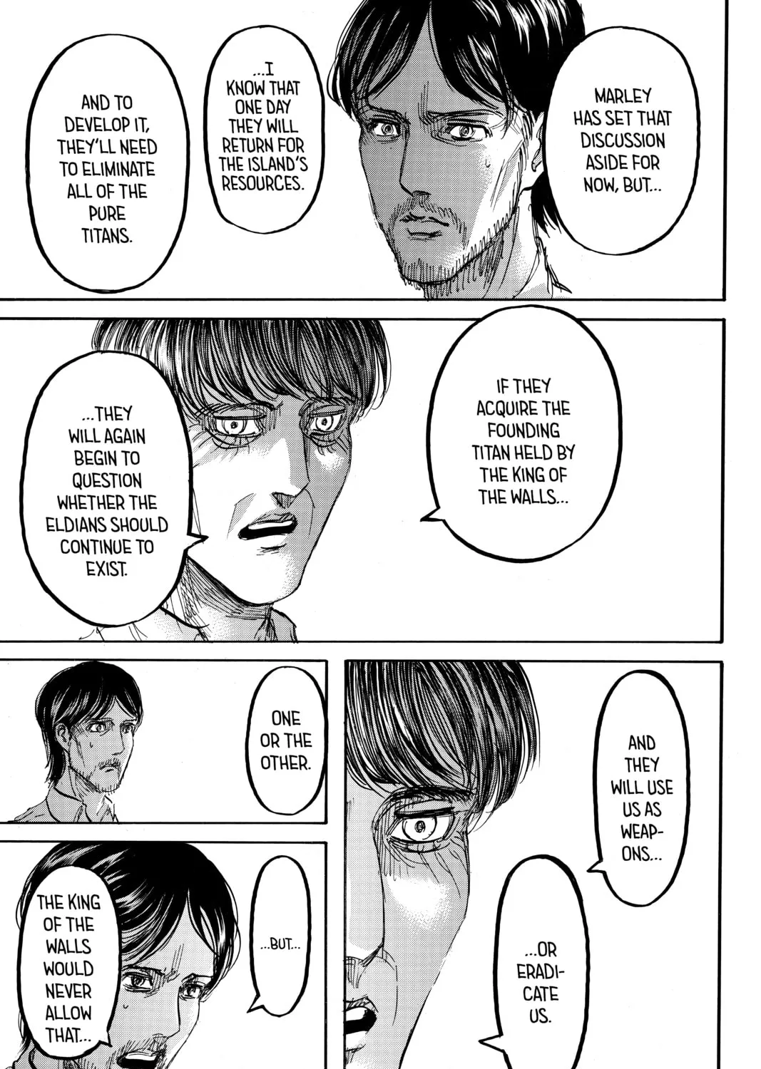 Attack on Titan Chapter 89 page 57 - 