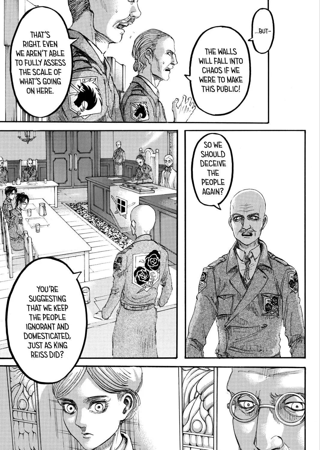 Attack on Titan Chapter 90 page 1 - 