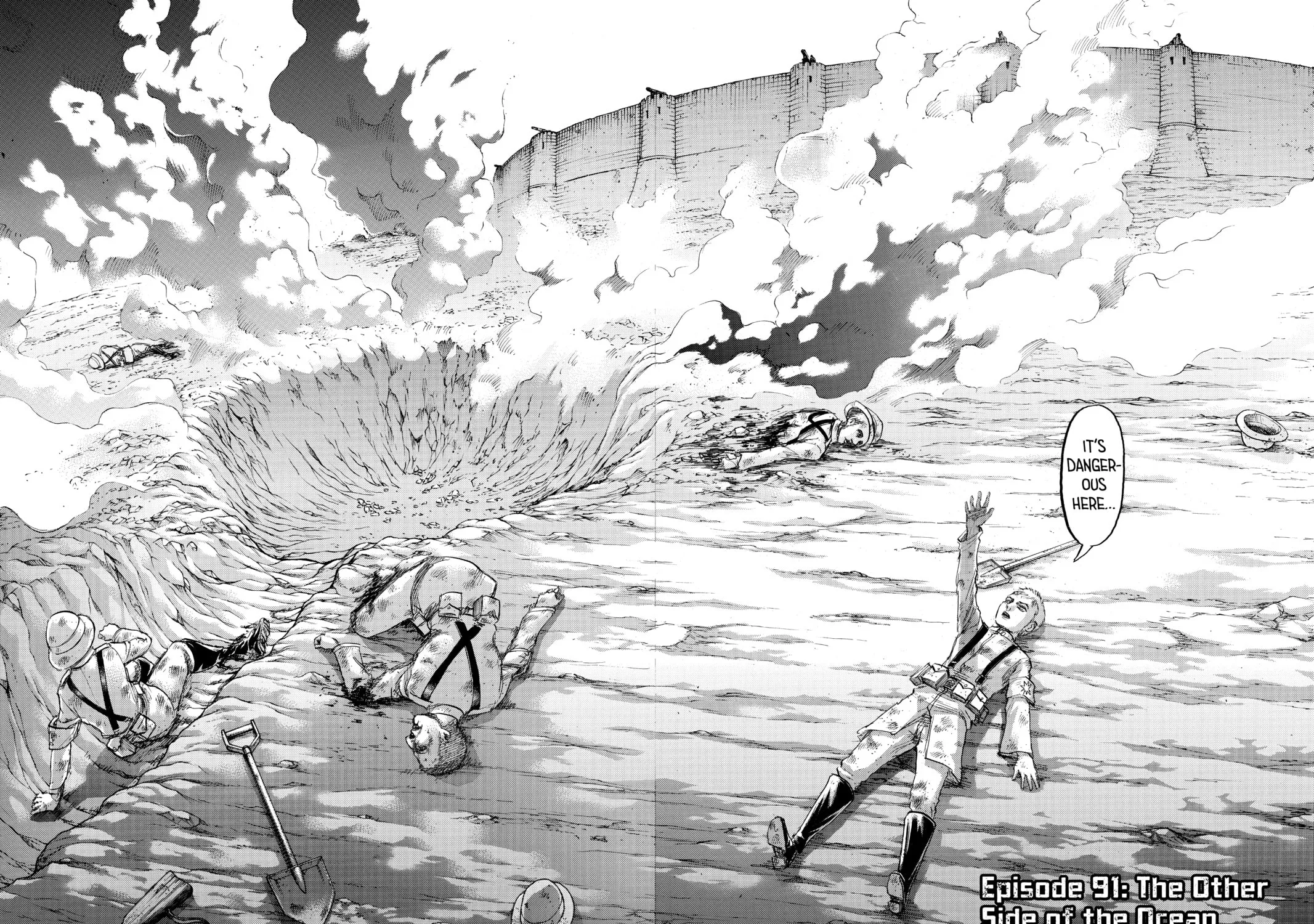 Attack on Titan Chapter 91 page 3 - 