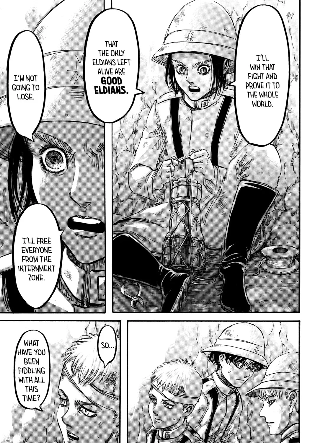 Attack on Titan Chapter 91 page 33 - 
