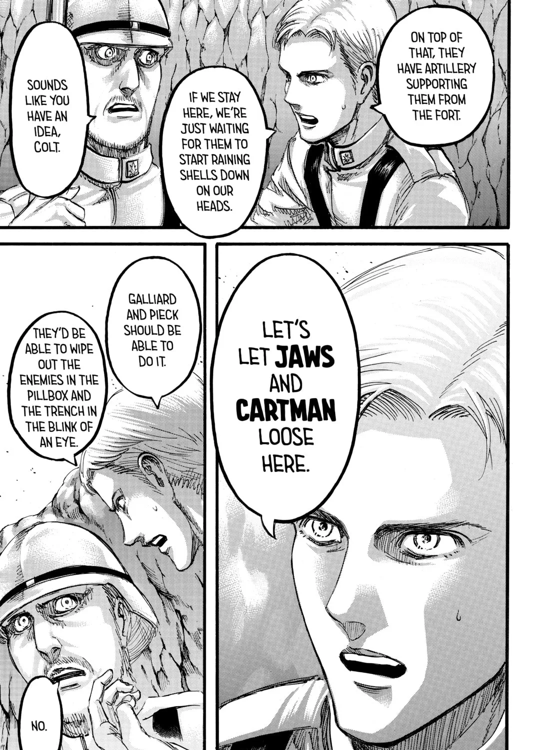 Attack on Titan Chapter 91 page 37 - 