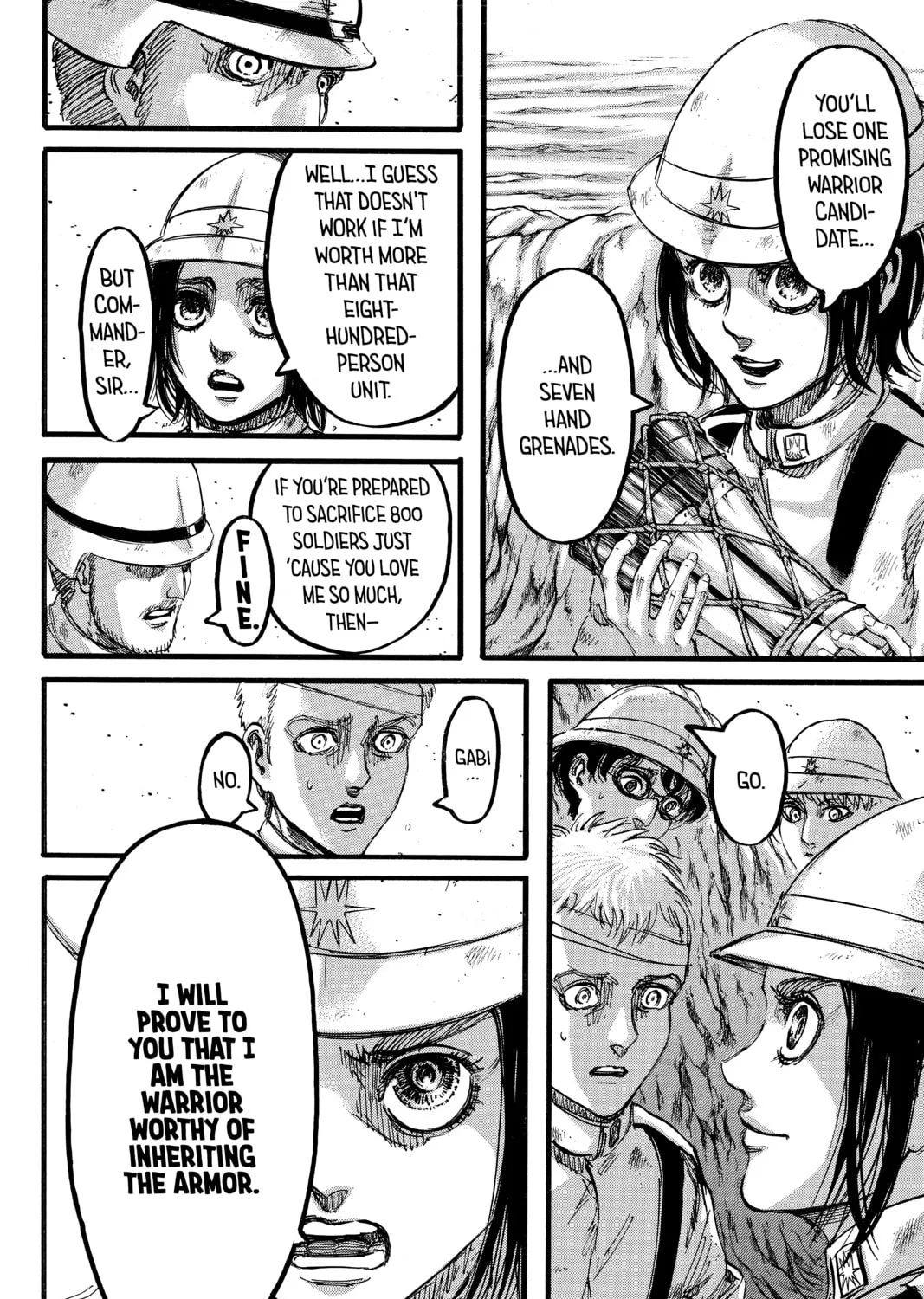 Attack on Titan Chapter 91 page 55 - 