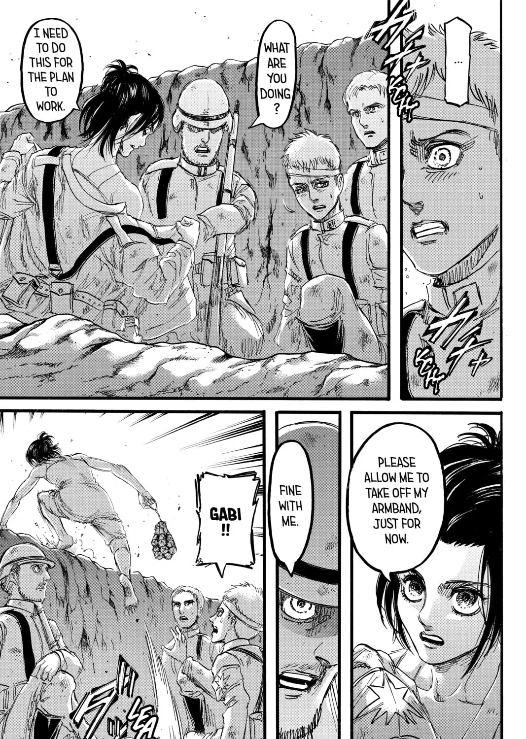 Attack on Titan Chapter 91 page 57 - 