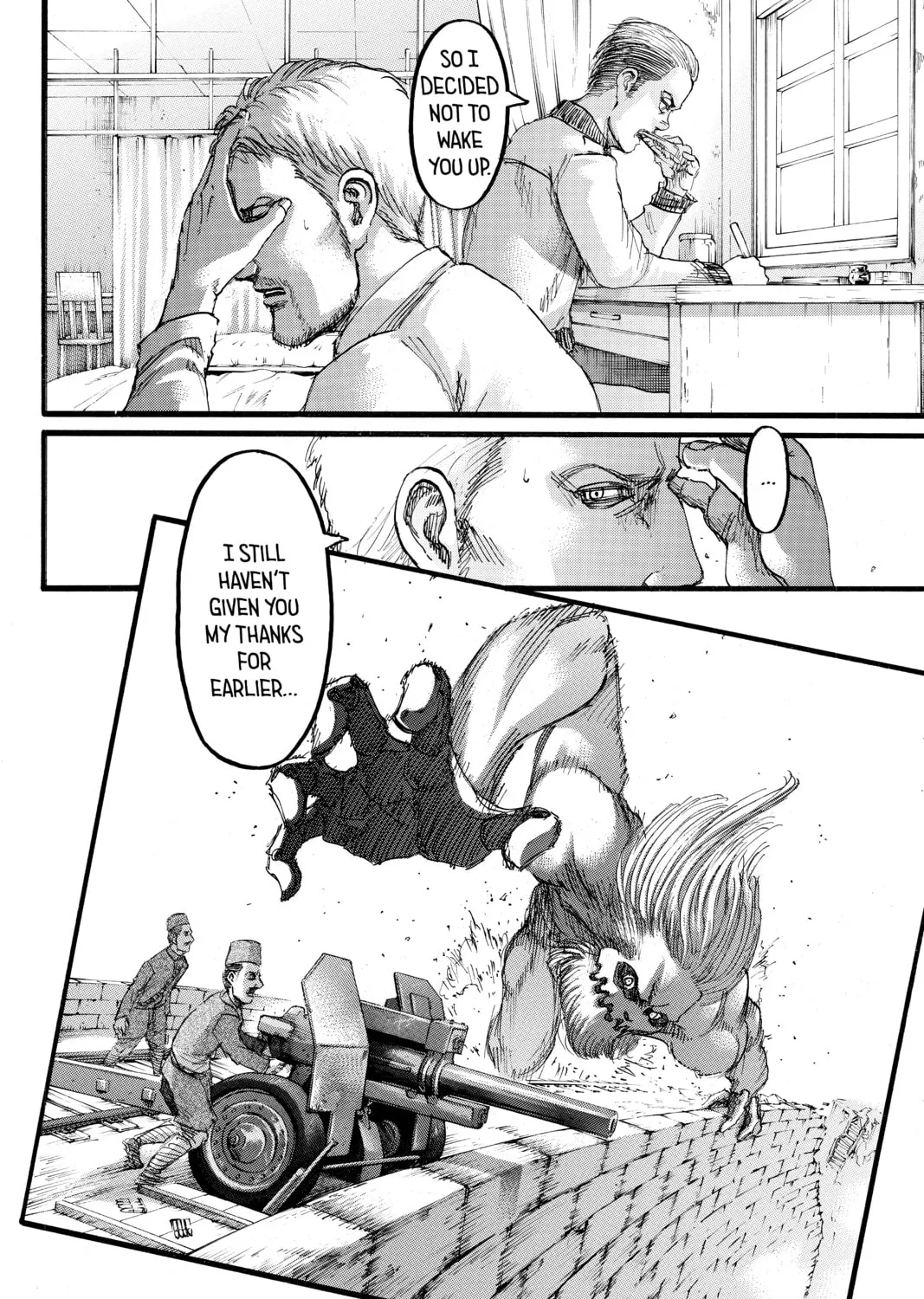 Attack on Titan Chapter 93 page 43 - 