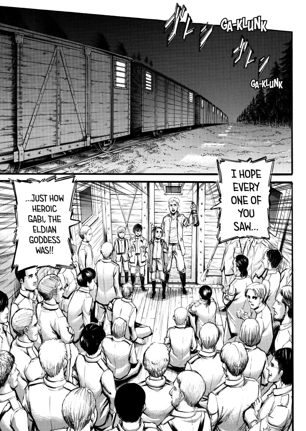 Attack on Titan Chapter 93 page 73 - 