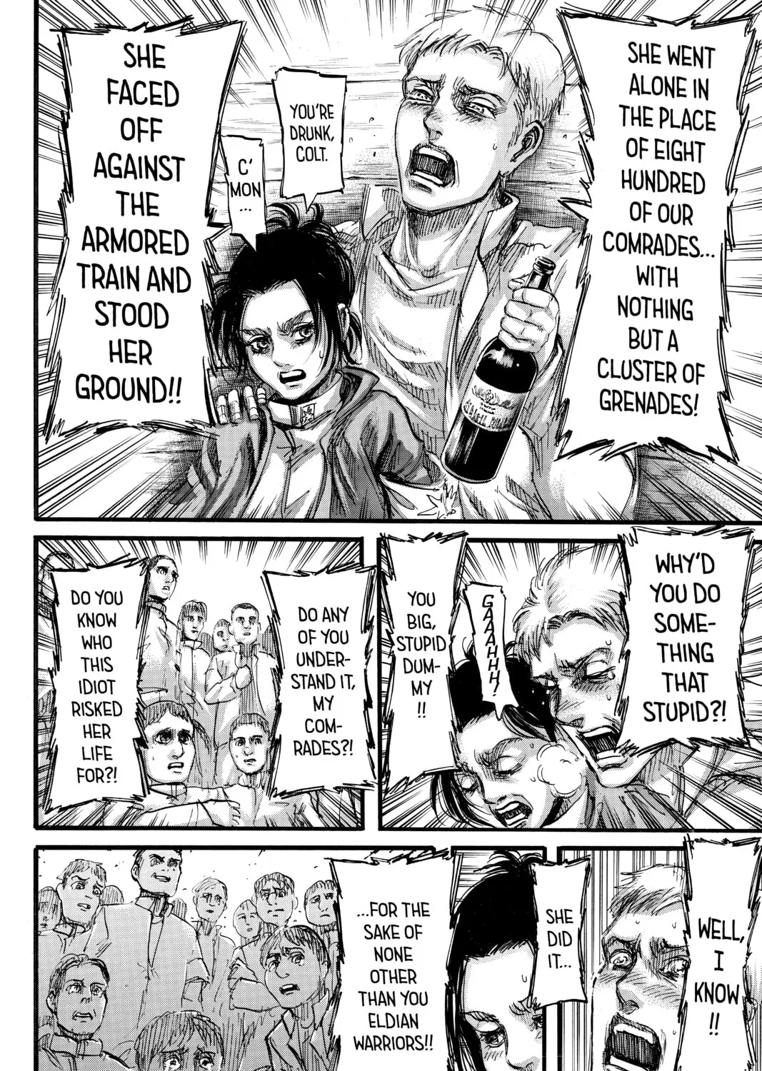Attack on Titan Chapter 93 page 75 - 