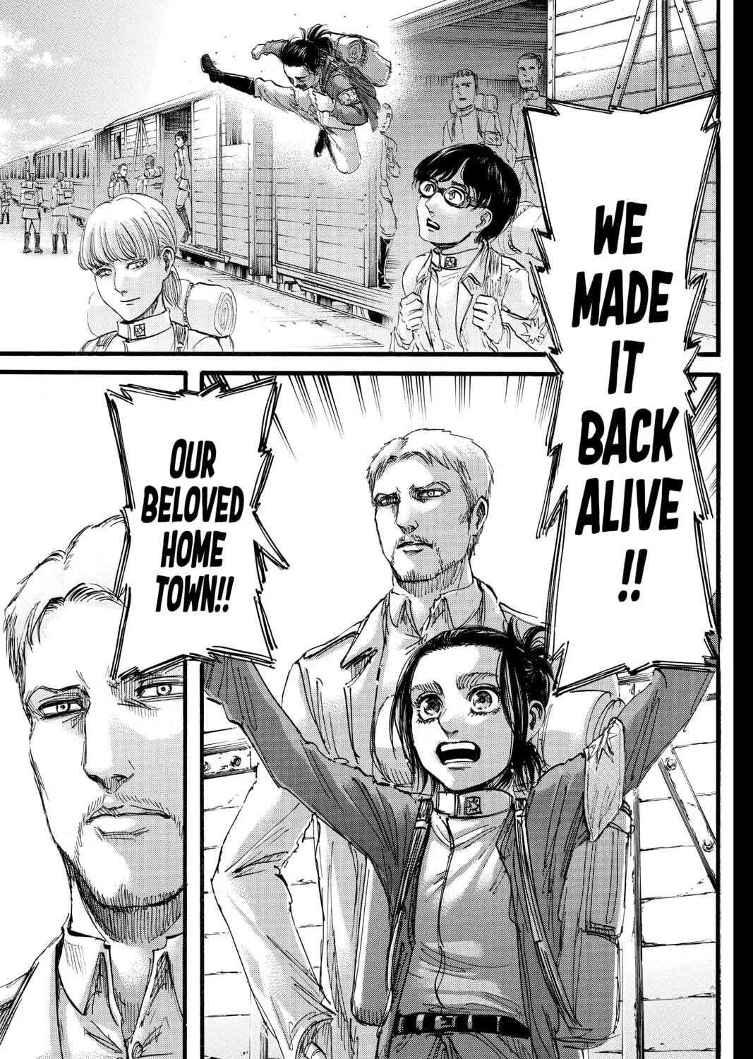 Attack on Titan Chapter 94 page 1 - 